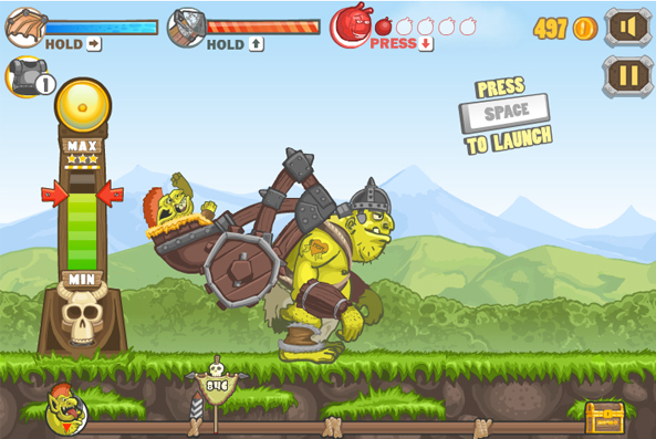 Go Go Goblin: Play the free, online Catapult Madness game - The All My